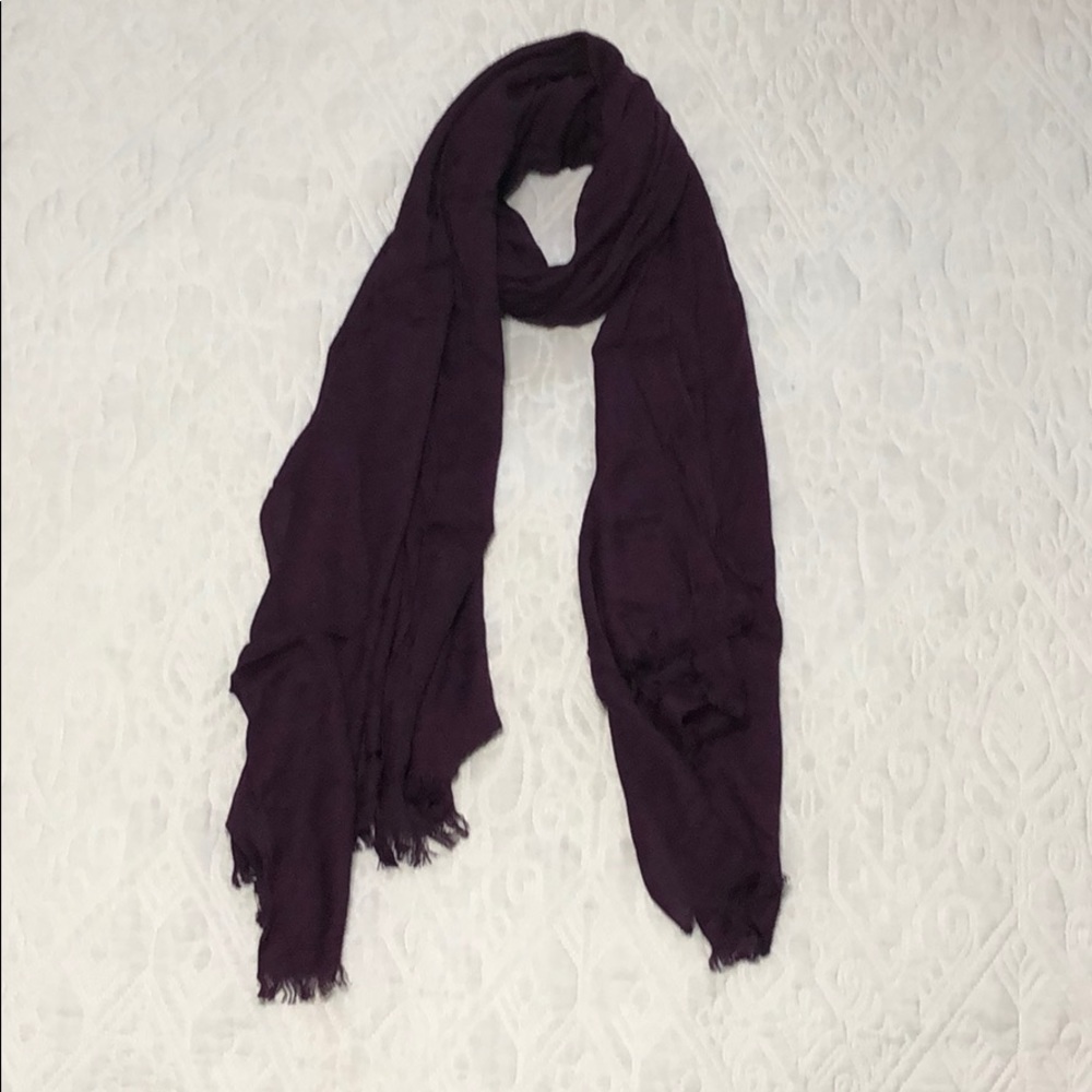 J Crew Purple Scarf New